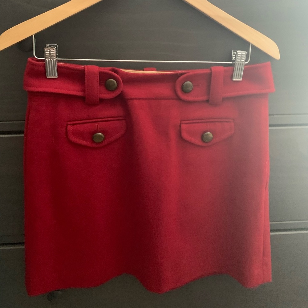 J Crew Wool skirt
